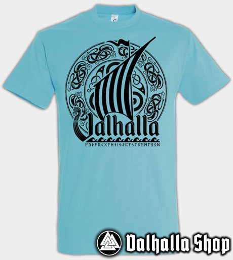 Valhalla drakkar t-shirt