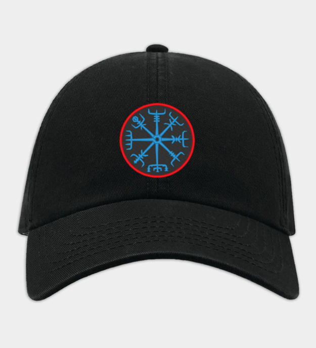 Vegvisir broderad keps