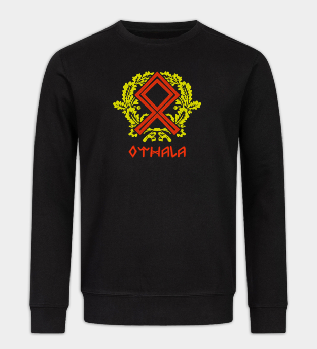 Othala-runa broderad sweatshirt