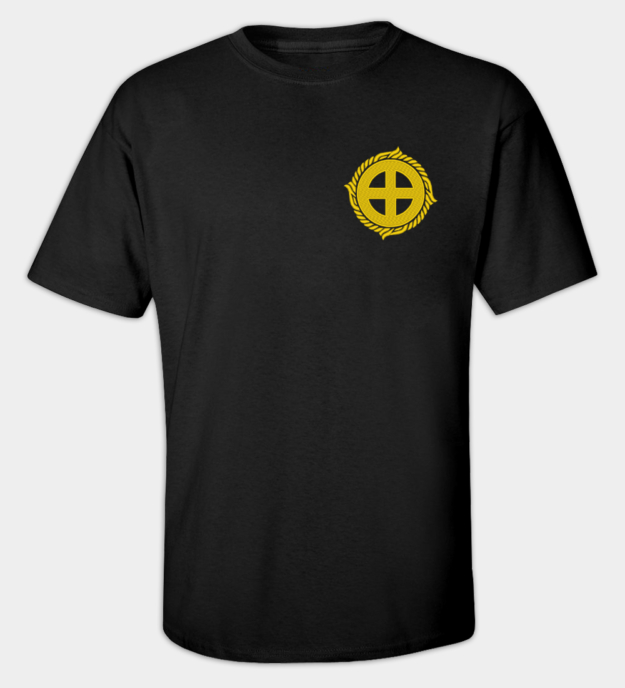 Solkors broderad t-shirt