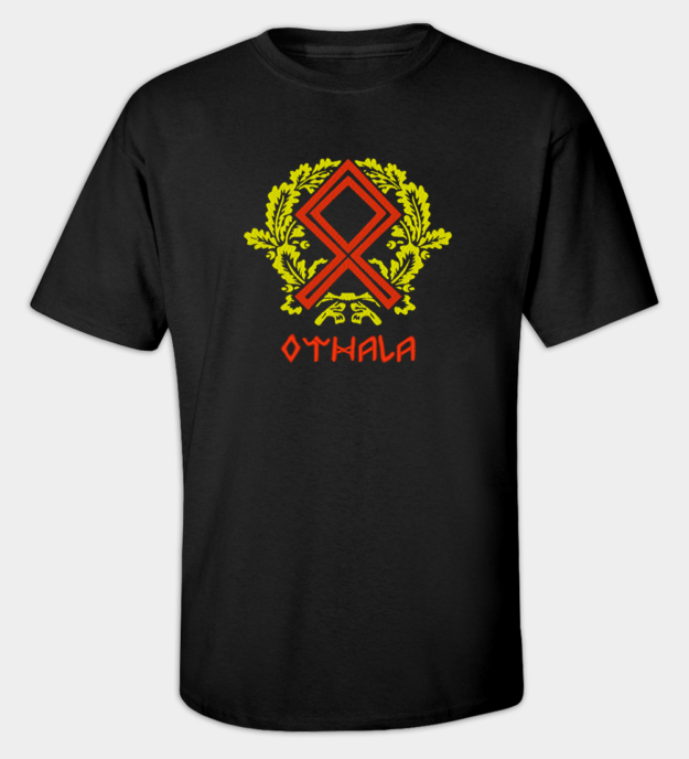 Othala-runa broderad t-shirt